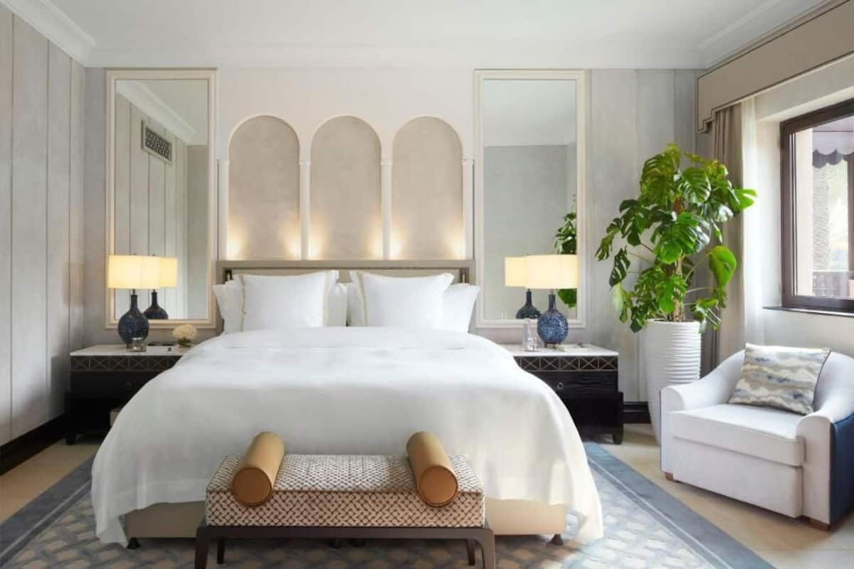 1 chambre, literie de qualité, couette en duvet, minibar