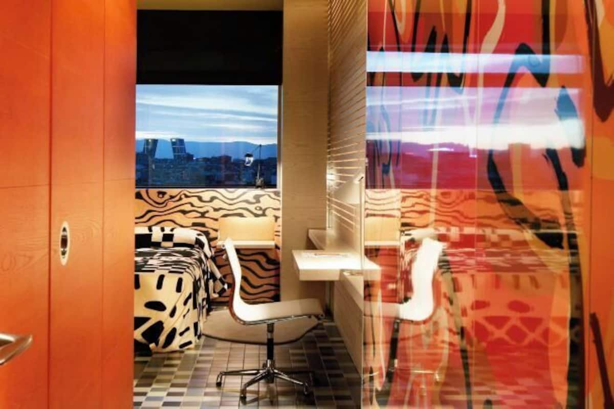 In-room safe, desk, blackout curtains, soundproofing
