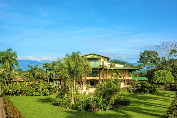 Fassade der Unterkunft