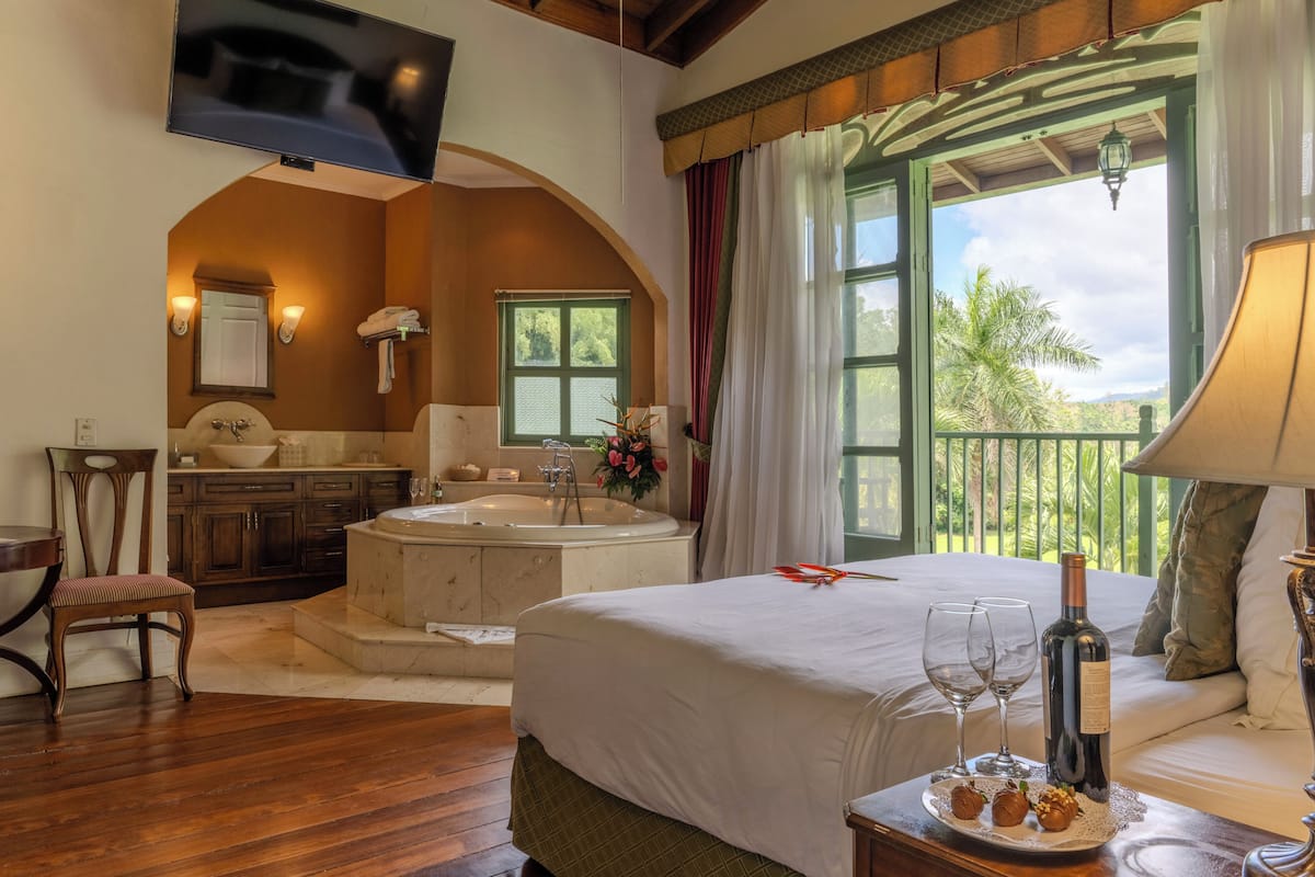 Master Suite Heliconias | Pemandangan dari bilik