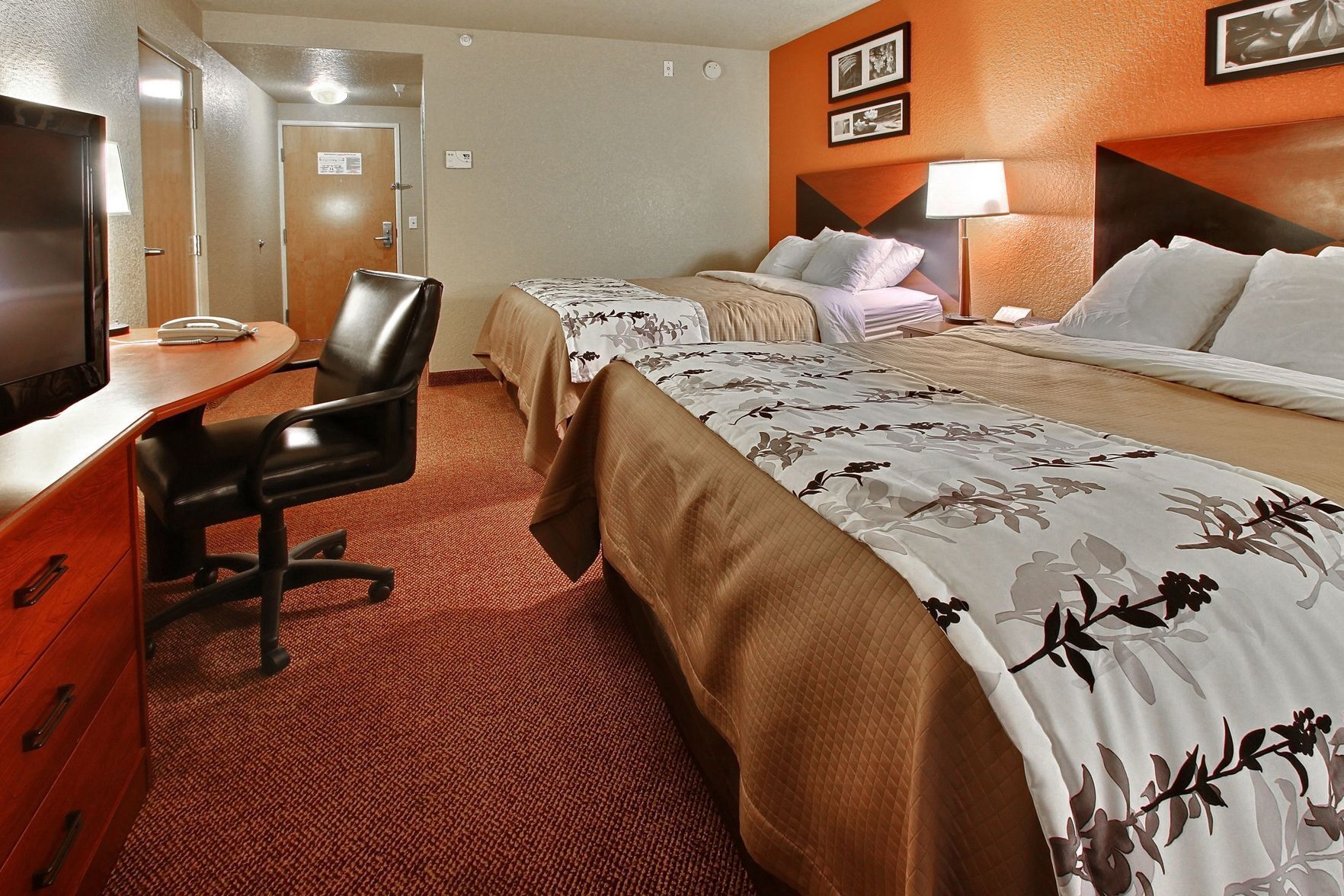 Premium bedding, in-room safe, desk, blackout drapes