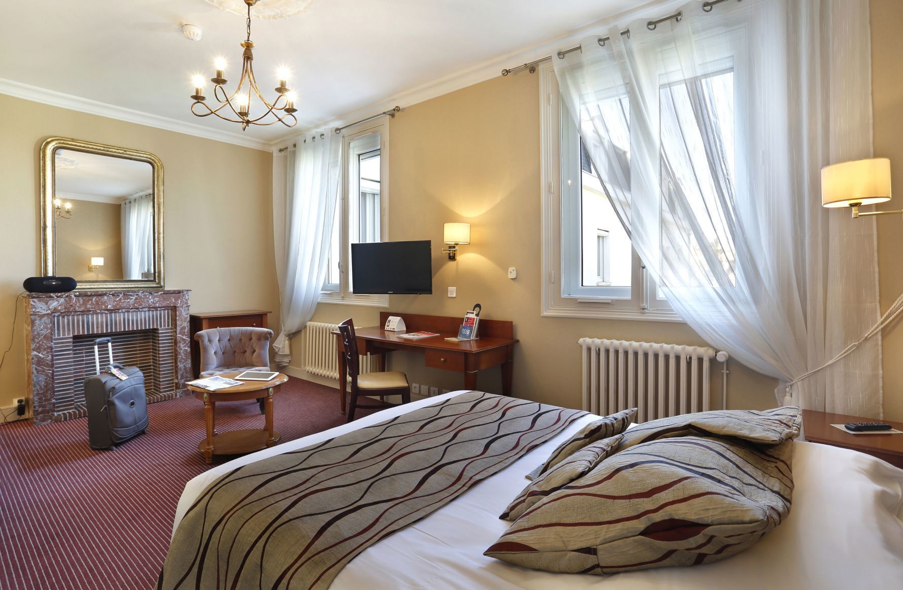 Pillow-top beds, in-room safe, individually decorated