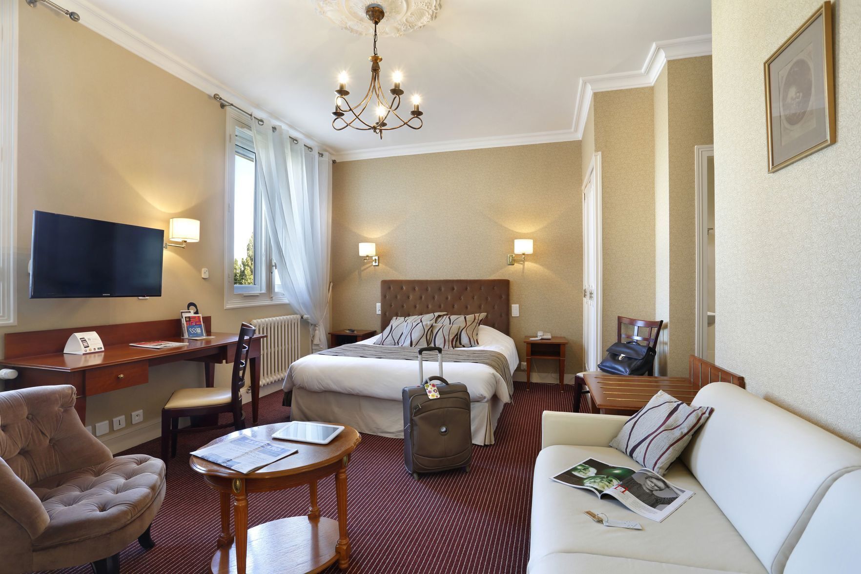 Pillow-top beds, in-room safe, individually decorated