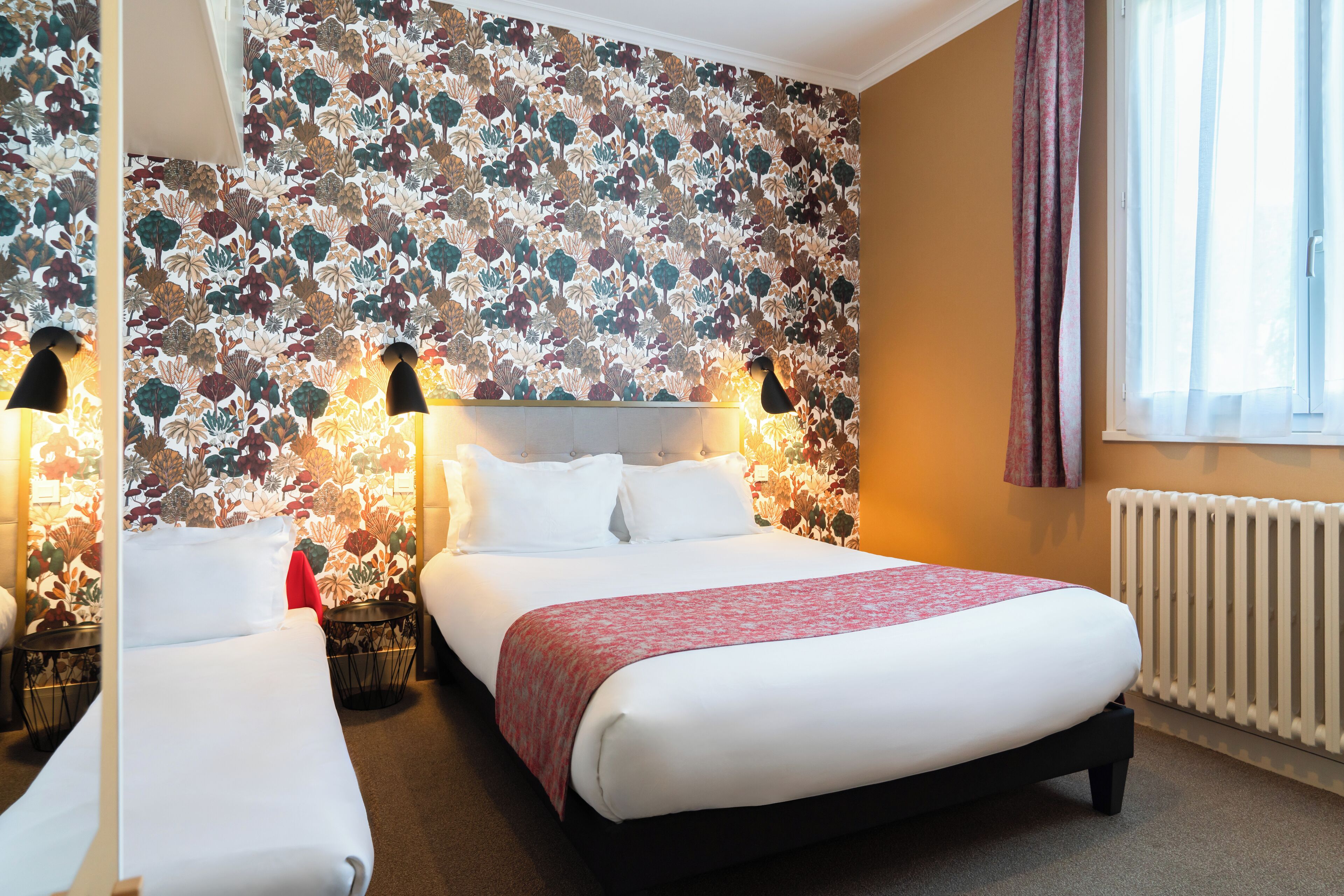 三人房 | 舒適加層、客房內保險箱、獨特裝潢、布置獨特