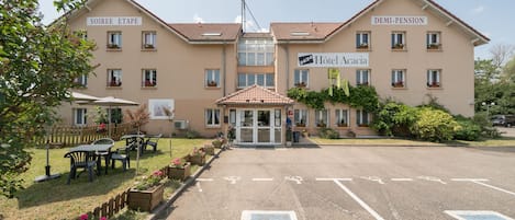 Façade de l’hébergement