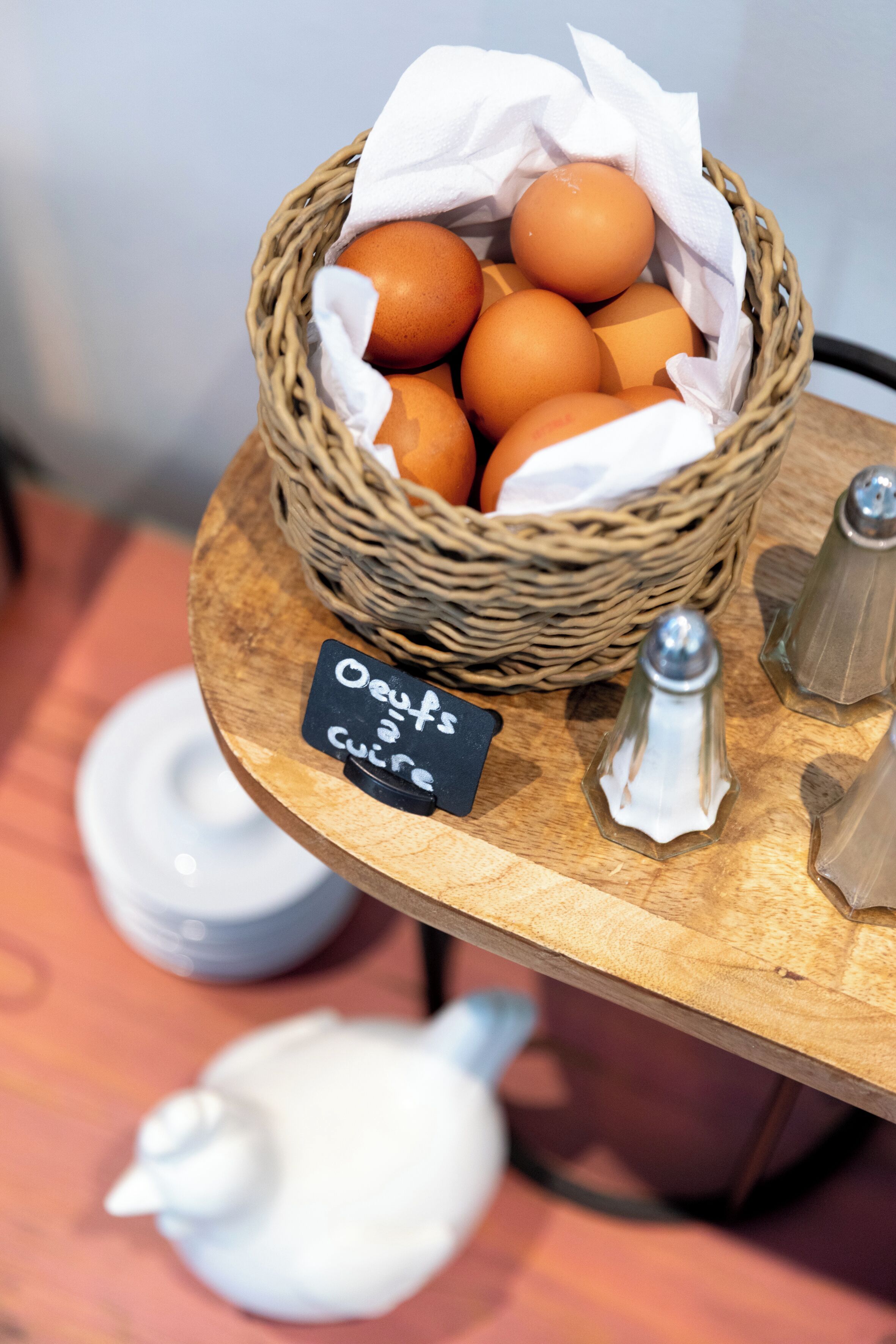 daily buffet breakfast (eur 13.50 per person)