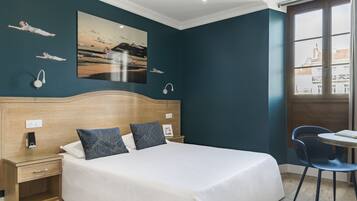 Superior-værelse - 1 kingsize-seng | Skrivebord, lydisolering, strygejern/strygebræt, gratis Wi-Fi