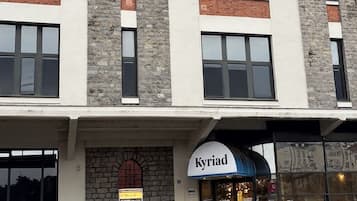 Voorkant van accommodatie