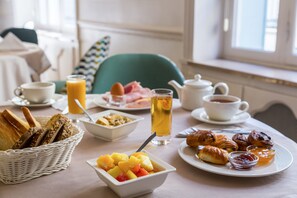 Morgenmadsbuffet hver dag mod et gebyr