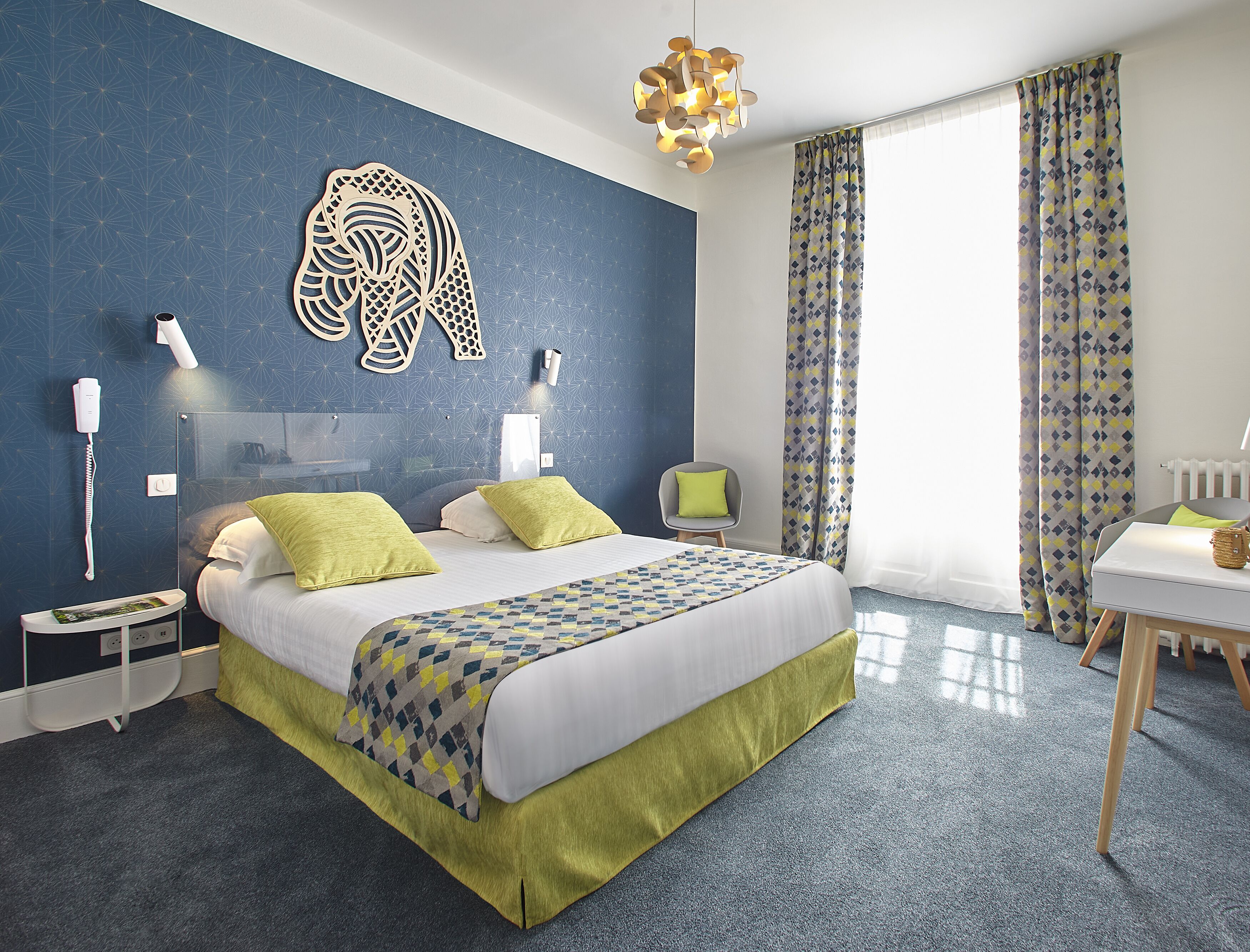 superior double room | in-room safe, desk, iron/ironing board, free cots/infant beds