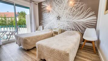 Chambres insonorisées, fer et planche à repasser, lits bébé (gratuits)