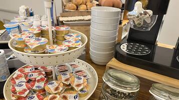Daily buffet breakfast (EUR 15 per person)