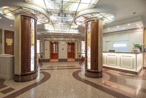 Interior entrance