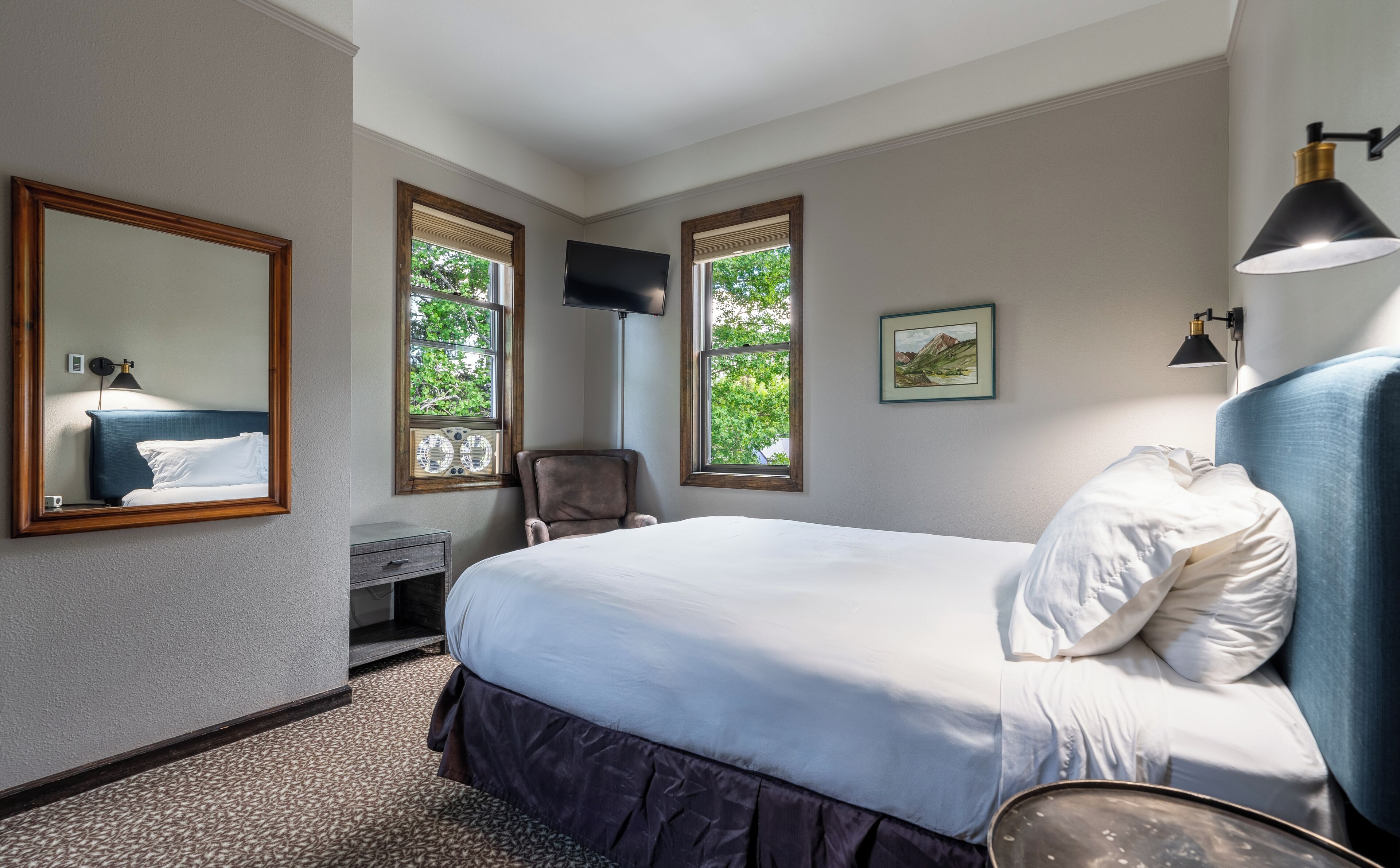 標準客房, 1 張加大雙人床 | 防敏寢具、獨特設計、獨特裝修、遮光窗簾/窗簾