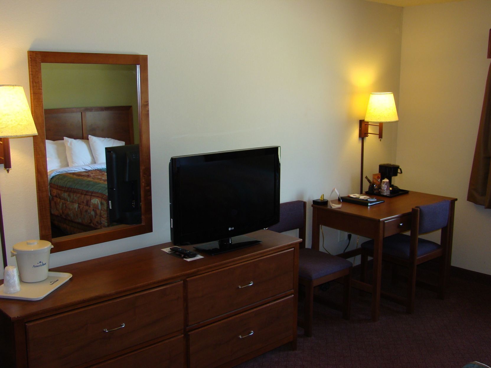 In-room safe, blackout curtains, iron/ironing board