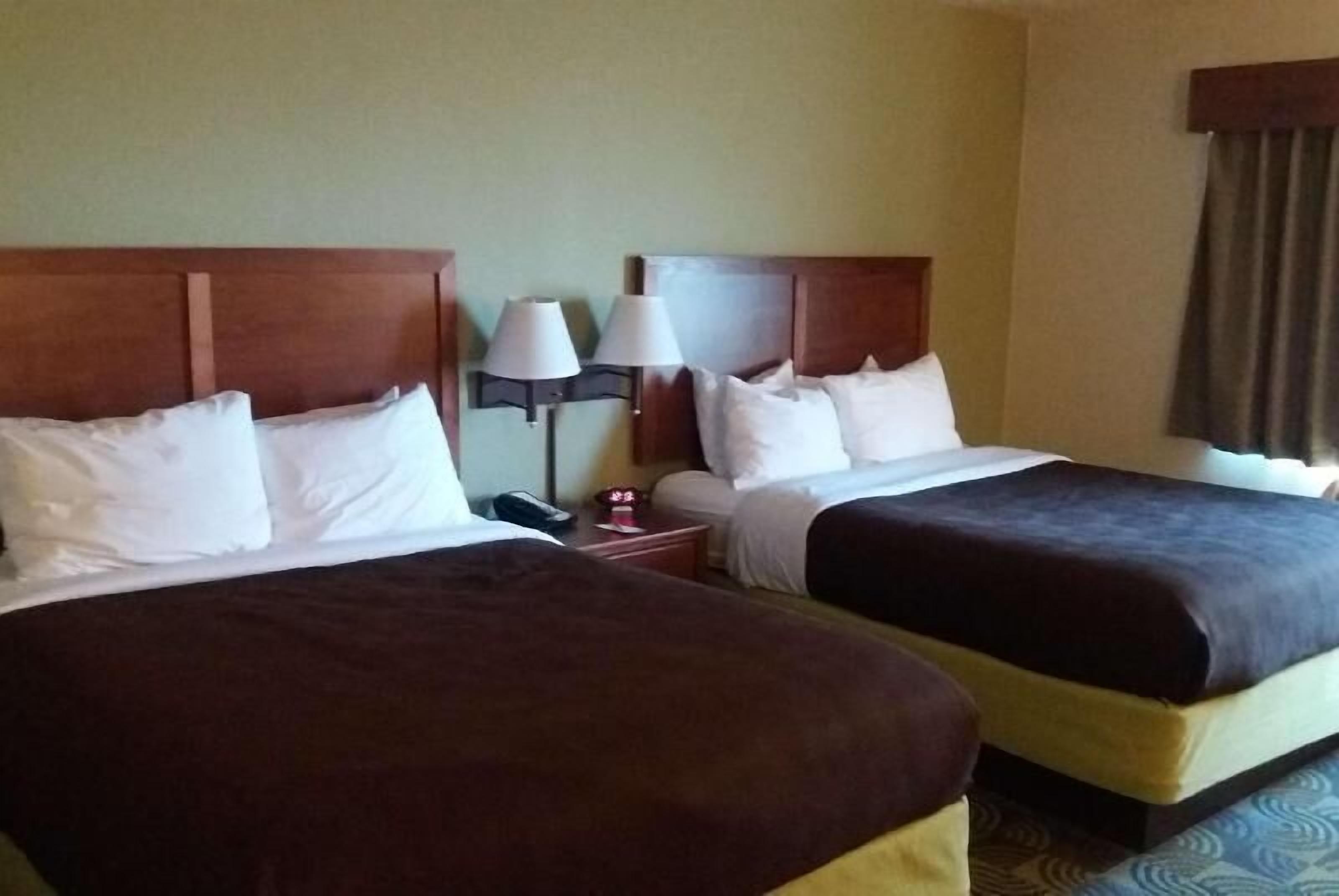 In-room safe, blackout curtains, iron/ironing board