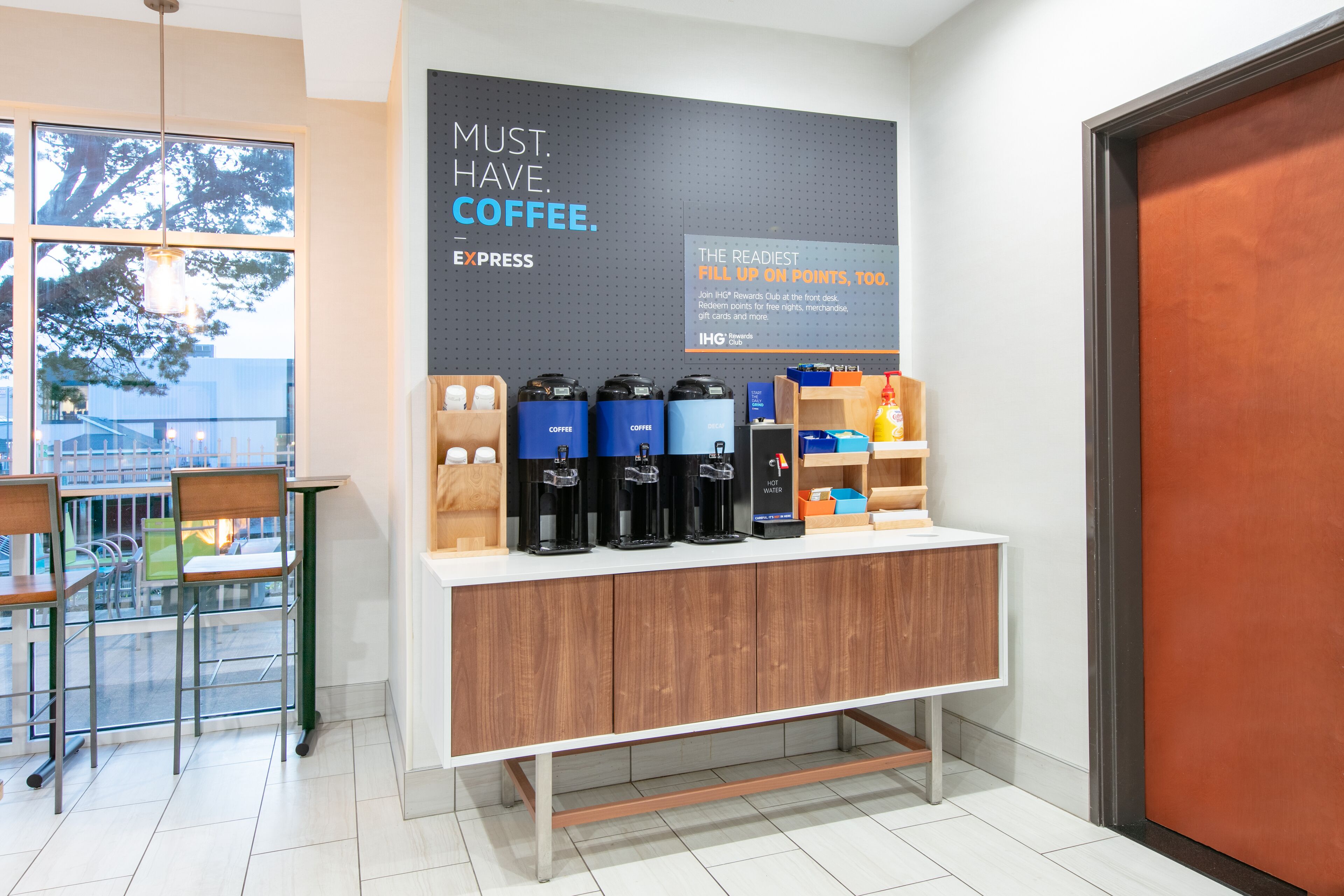 Free daily full breakfast