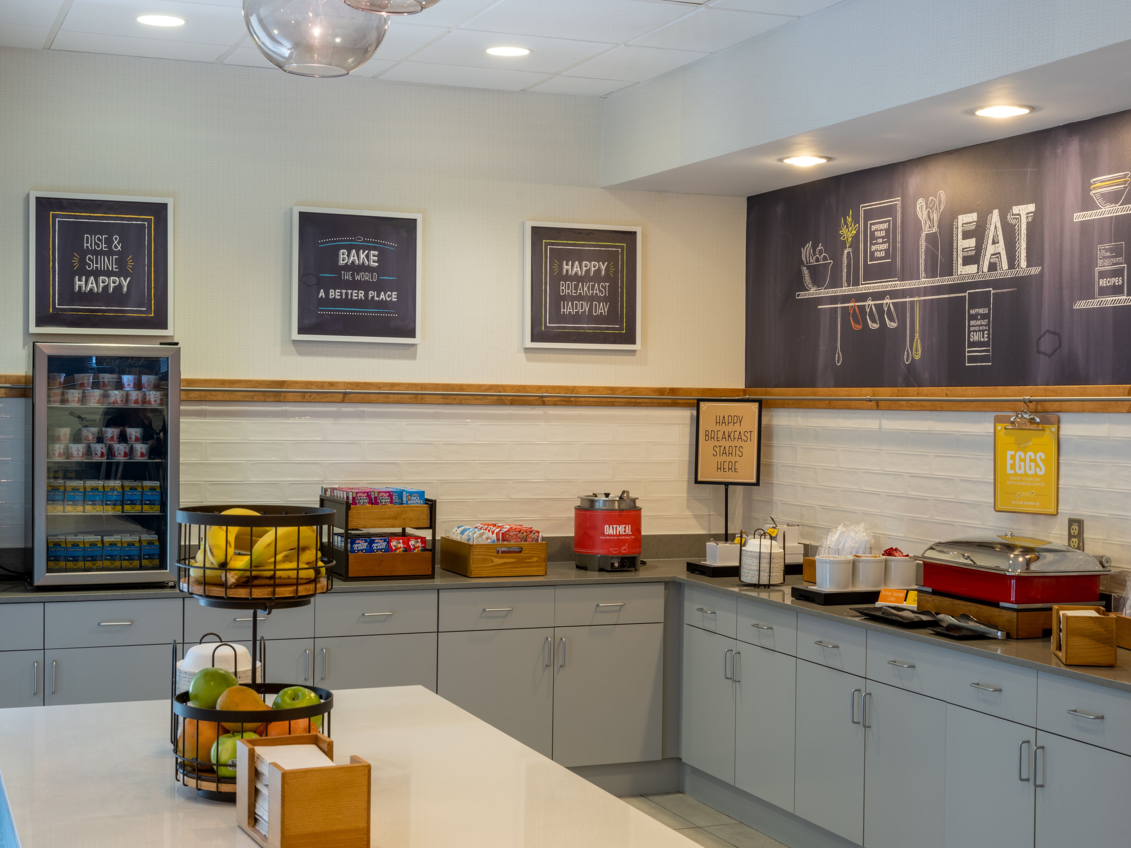 Tägliches inbegriffenes Frühstück zum Mitnehmen