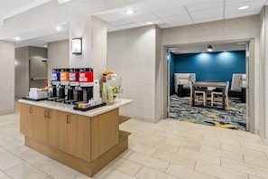 Free daily on-the-go breakfast