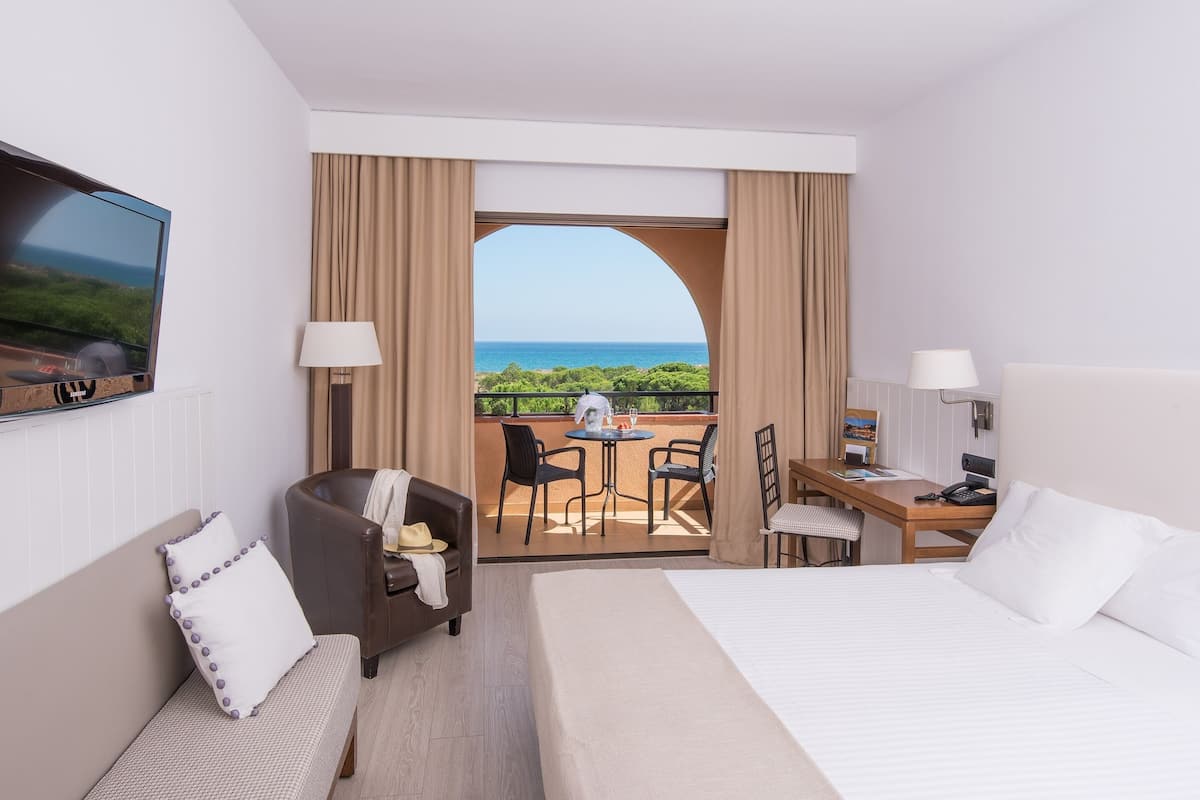 double room, terrace, sea view | view from room