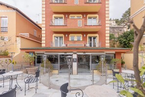 Voorkant van accommodatie