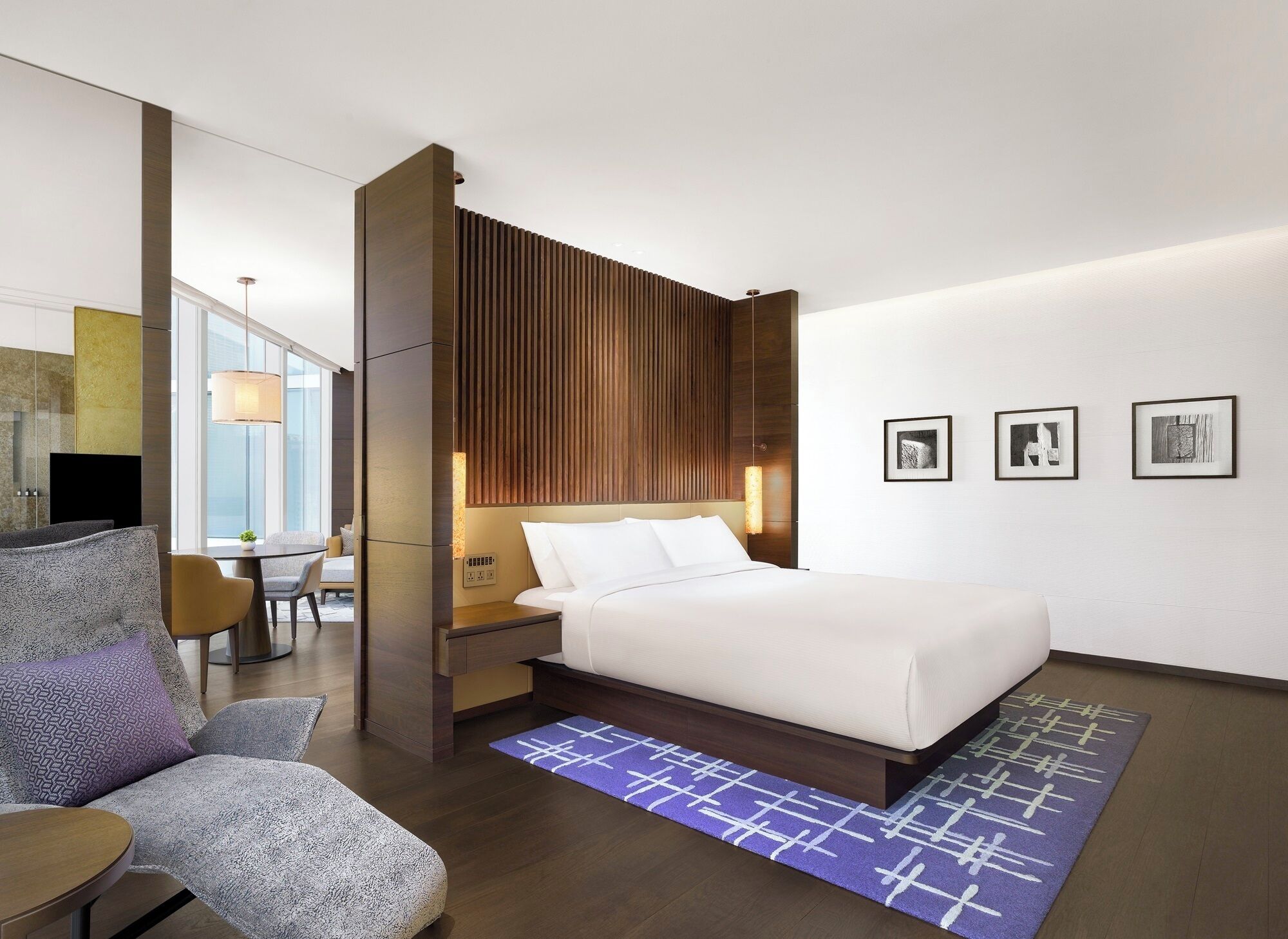 Park Suite King | Premium bedding, down duvets, minibar, in-room safe