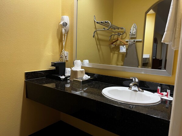 Badkar/dusch och handdukar