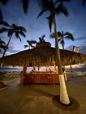 Poolside bar