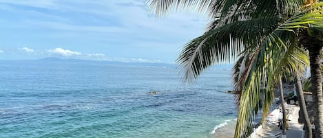 Vue sur la plage/l’océan