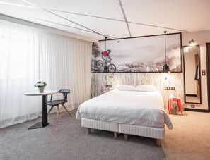 Literie de qualité supérieure, coffres-forts dans les chambres