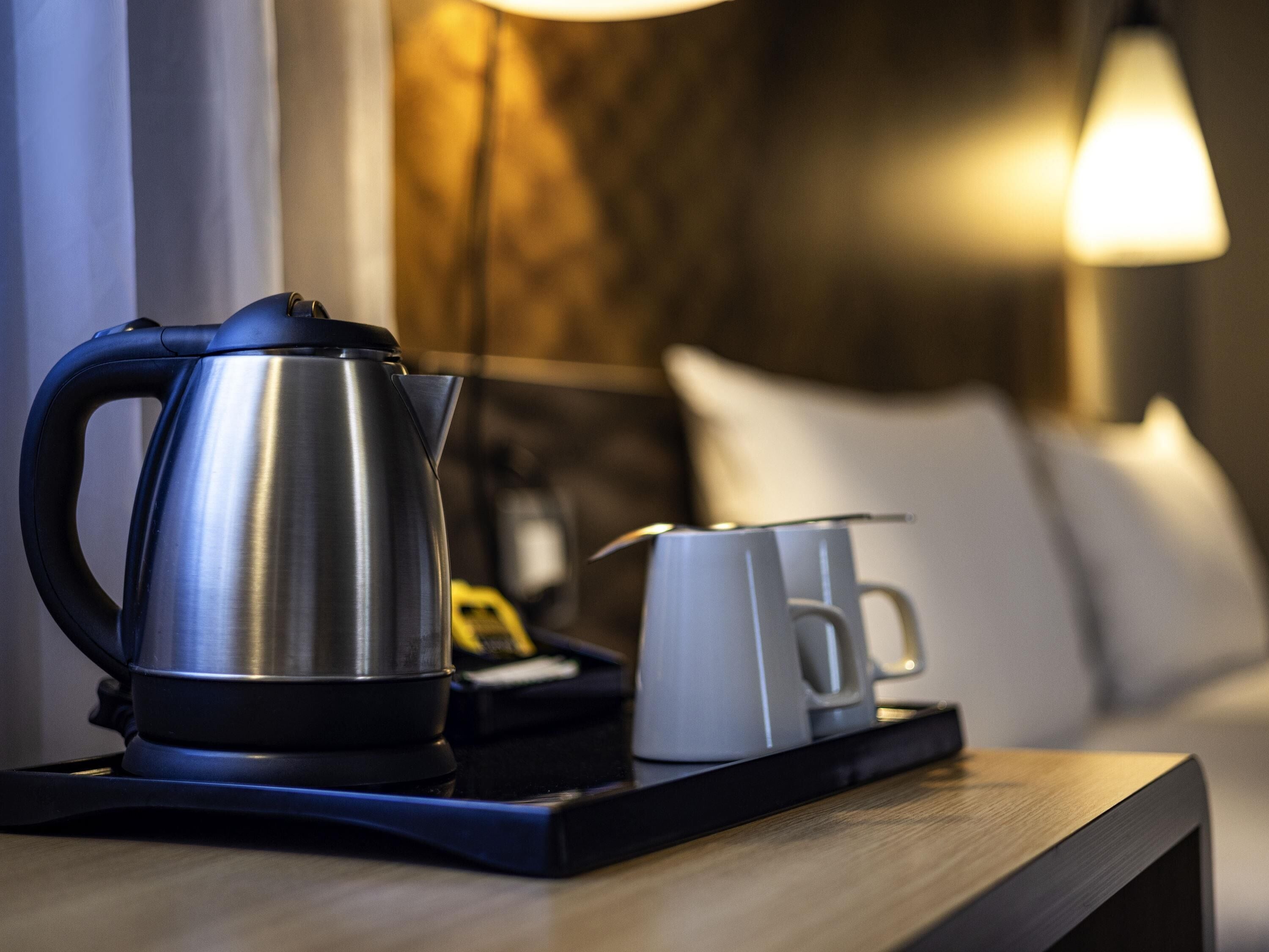 desk, blackout curtains, soundproofing, iron/ironing board