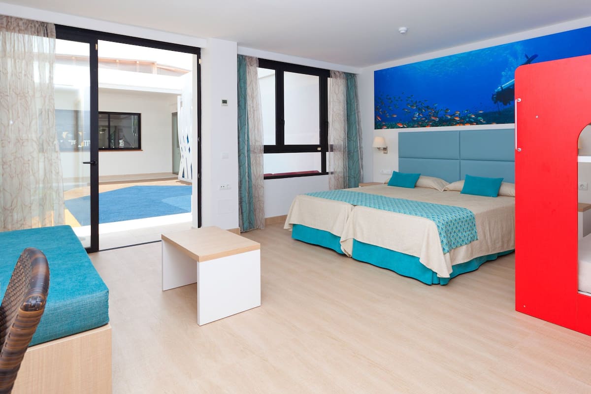 in-room safe, desk, blackout curtains, iron/ironing board