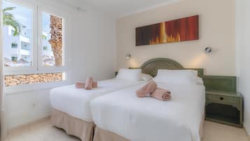 1 slaapkamer, een kluis op de kamer, gratis wifi, beddengoed