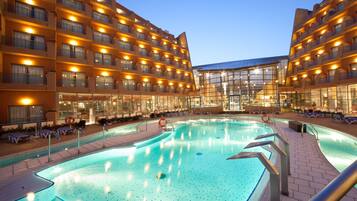 Front of property – evening/night