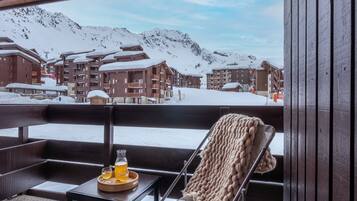 Appartement 6 personnes - 2 chambres - Vue montagne | Terrasse/Patio