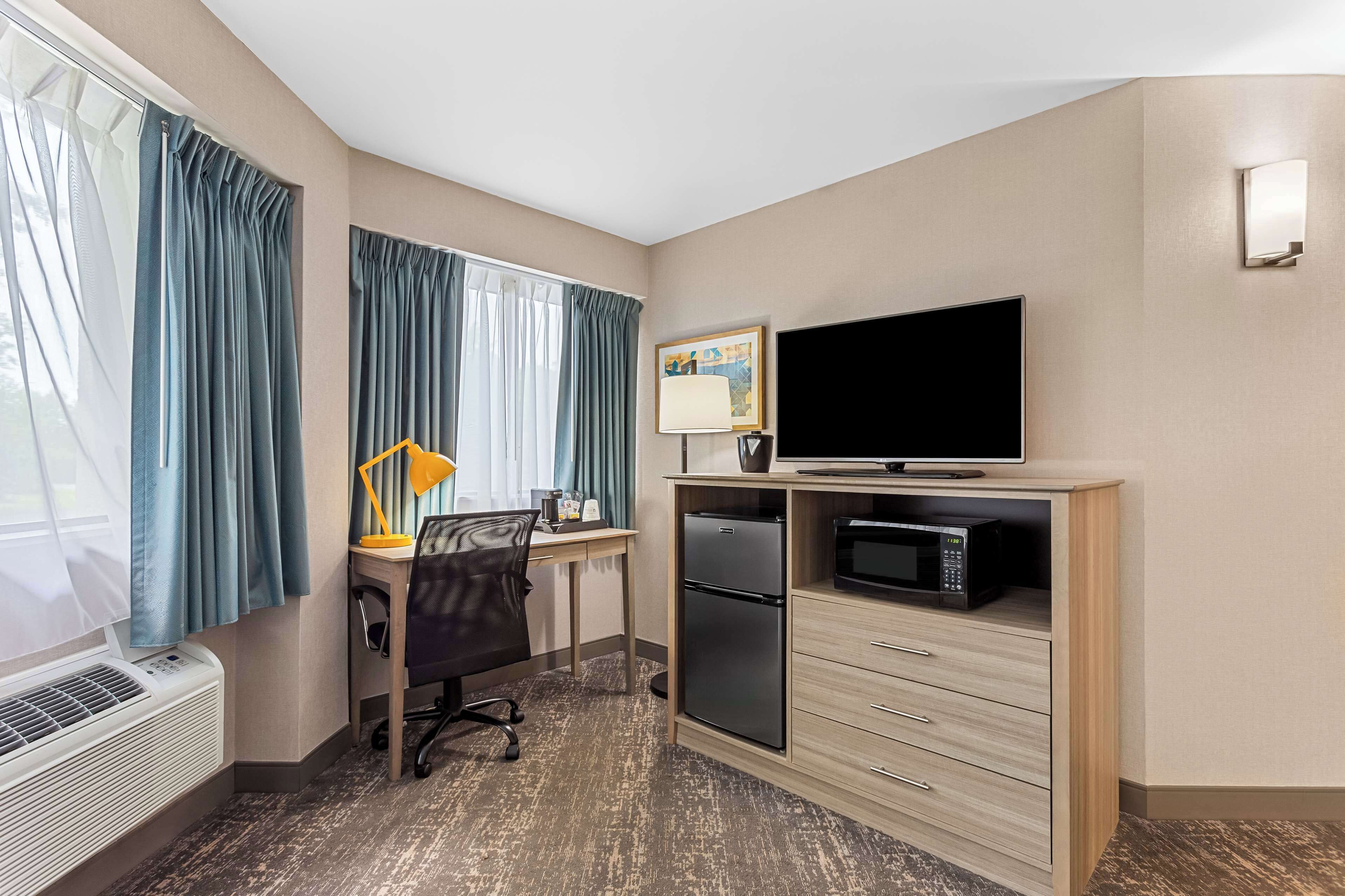 standard room, 1 queen bed, non smoking, refrigerator & microwave | desk, iron/ironing board, free cots/infant beds, free wifi