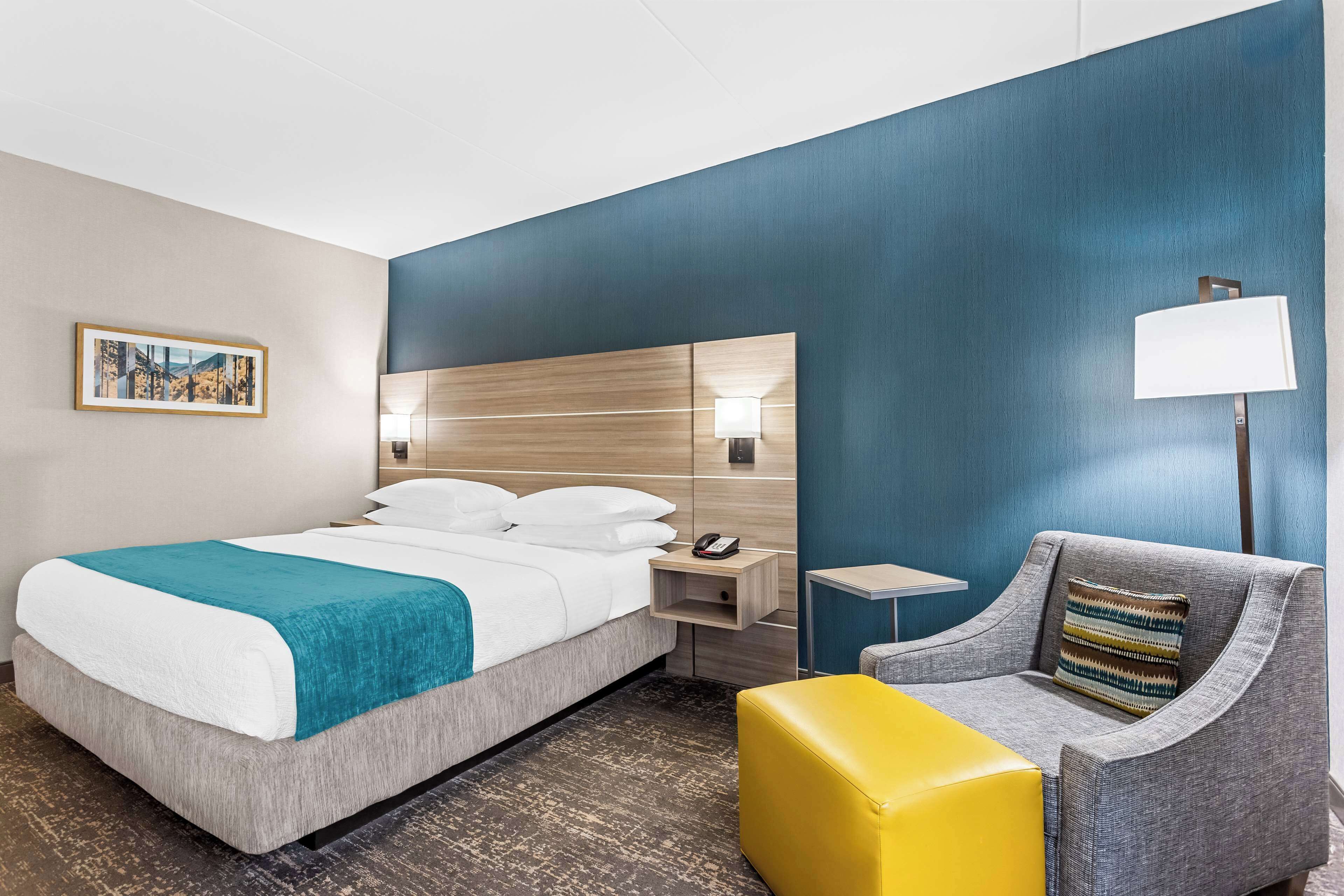 standard room, 1 king bed, non smoking, refrigerator & microwave | desk, iron/ironing board, free cots/infant beds, free wifi