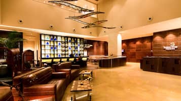 Sala de estar en el lobby