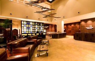 Sala de estar en el lobby