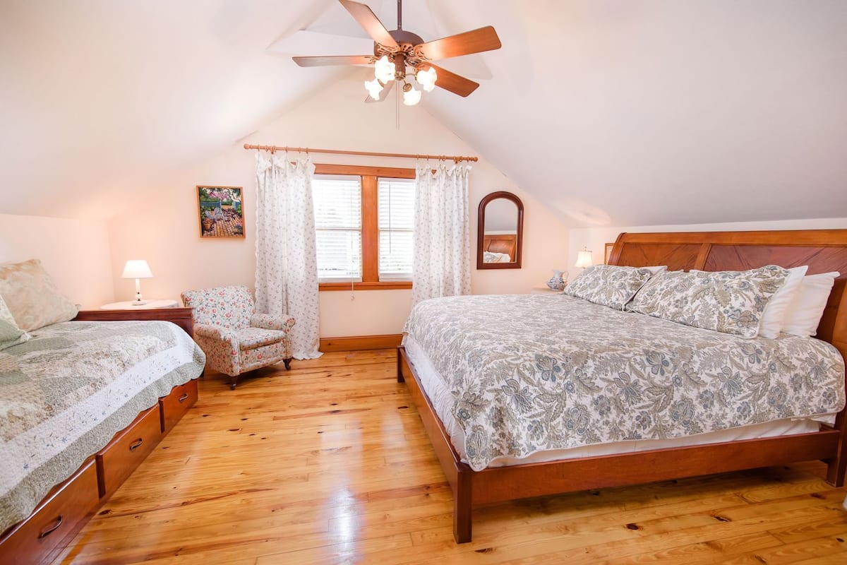 Premium bedding, pillow-top beds, individually decorated