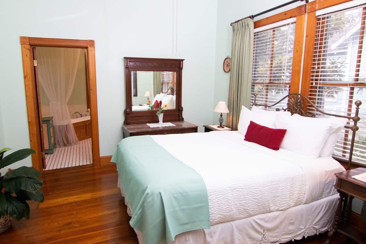 Premium bedding, pillow-top beds, individually decorated