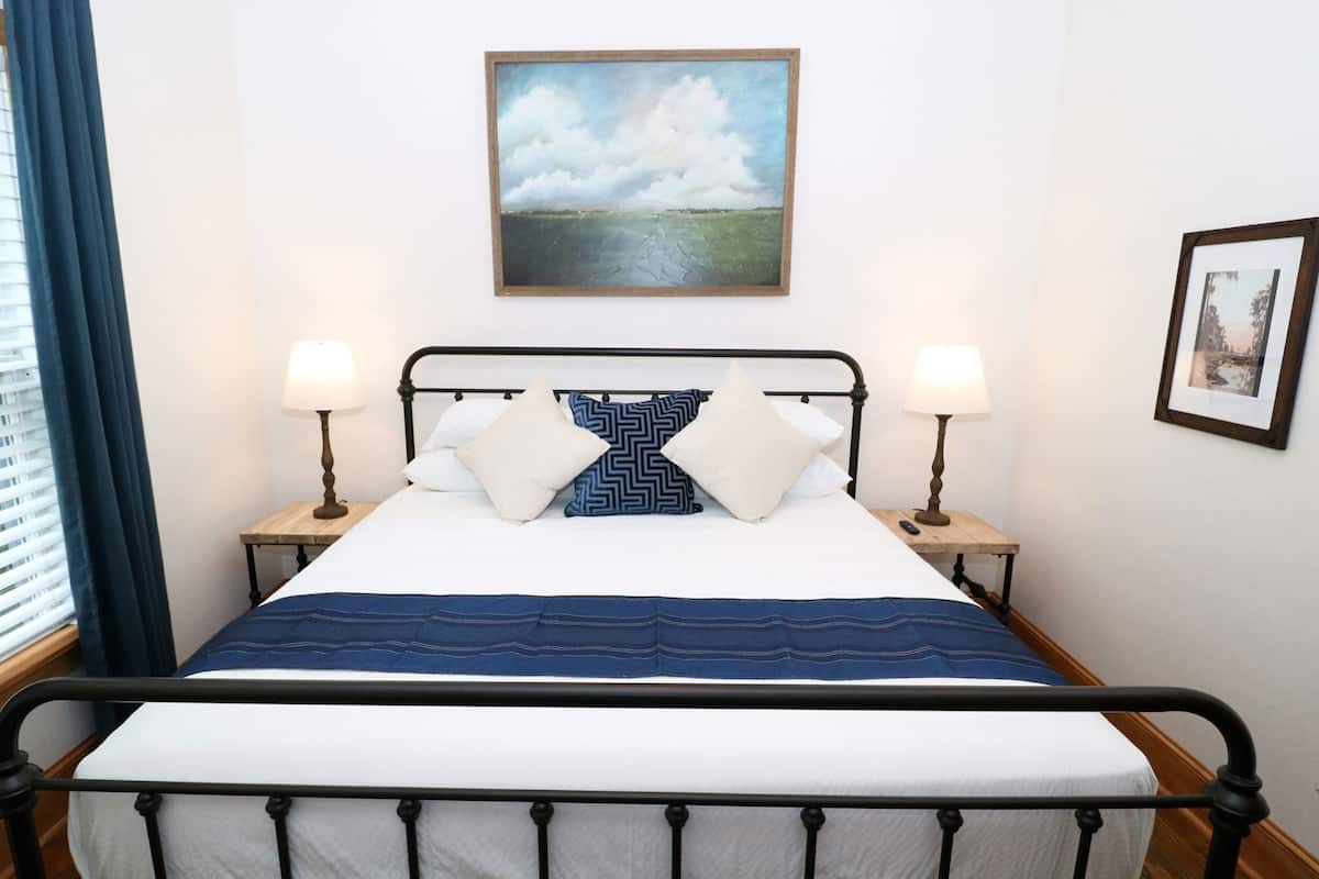 Premium bedding, pillow-top beds, individually decorated