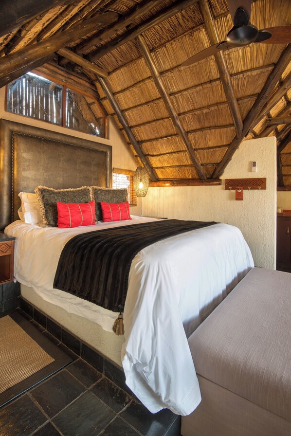 奢华木屋 | 1 多间卧室、高档床上用品、迷你吧、客房内保险箱