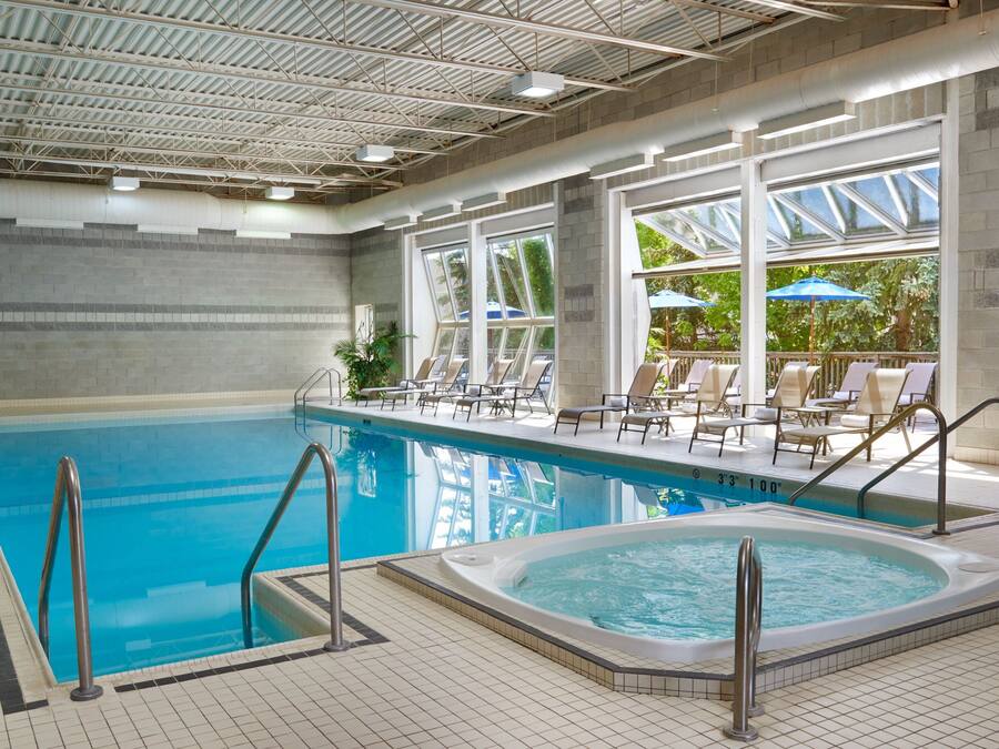 2 indoor pools, seasonal outdoor pool, pool cabanas (surcharge)