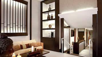 Facials, 6 treatment rooms, massages