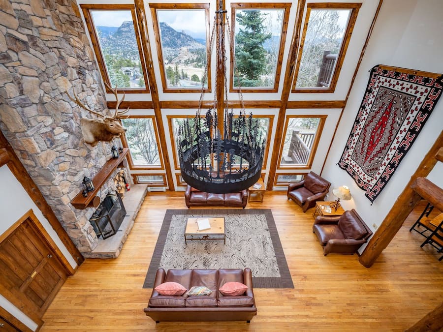 Sitteområde i lobbyen