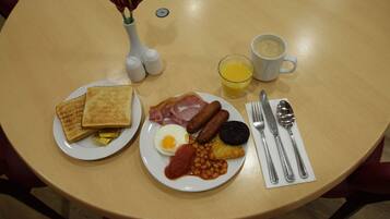 Daily full breakfast for a fee