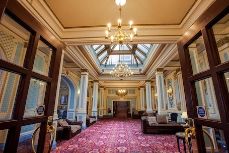 Lobby. The Metropole Hotel