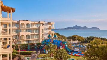 Uitzicht vanuit accommodatie