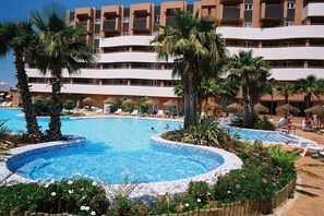 Blick von der Unterkunft